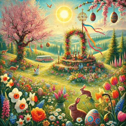 Hase, Ei & Mythos: Die faszinierende Folklore hinter Ostern 🌷🐰🐣